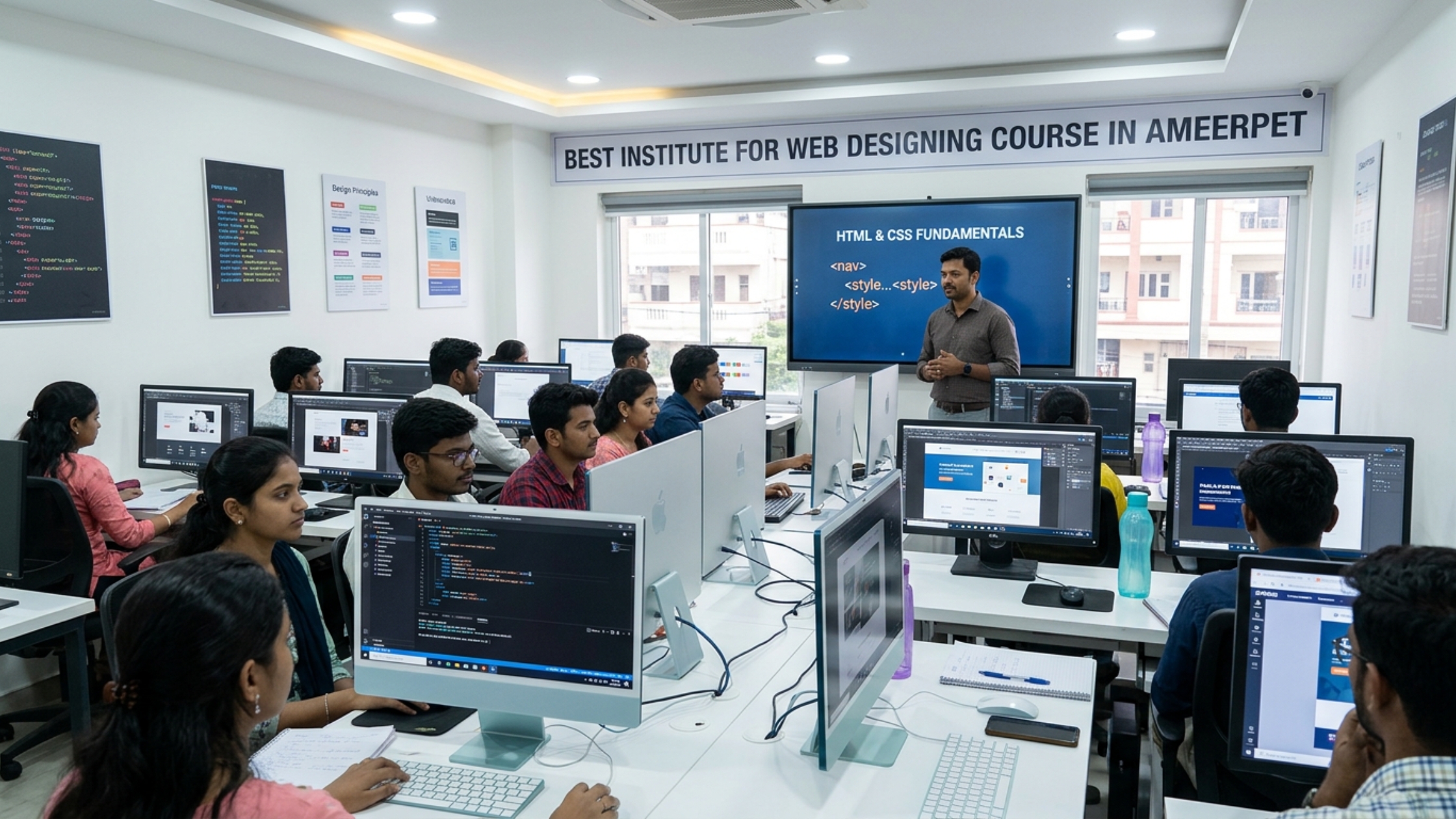 best institute for web designing course in ameerpet