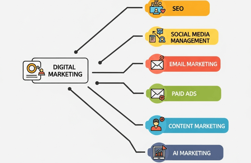 digital marketing types